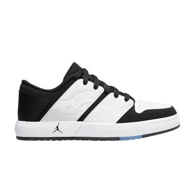 Air NU Retro 1 Low GS White Black FB4412-100