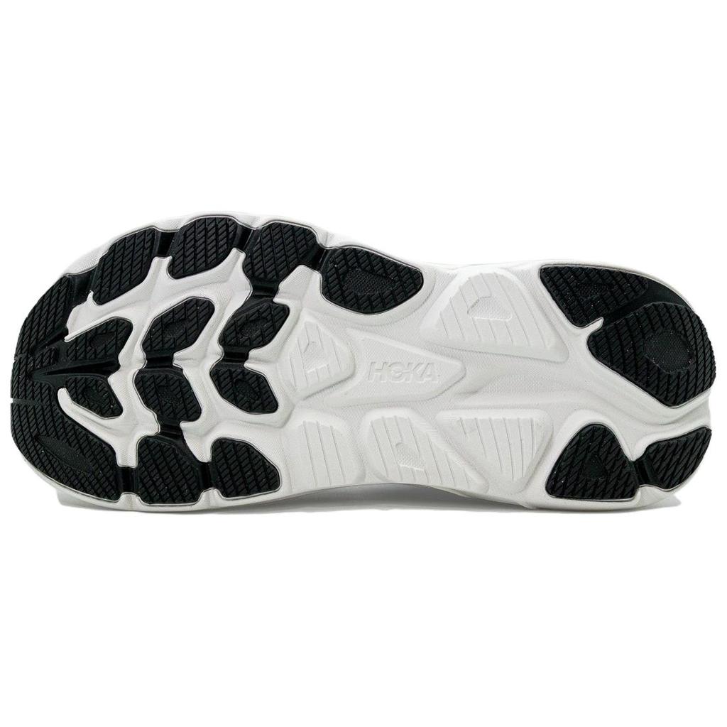 HOKA One One Clifton 10 Comfortable Running Shoes Men Sneaker Black Gold 1162030-BKGD