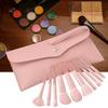 10 Pcs Travel Brush Set Makeup Brush Set with Storage Bag Cosmetic Brush Set Make Up Supplies  for Eyeshadow Eyelashes