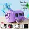 Nufeng Bus Kids Insulated Straw Water Bottle