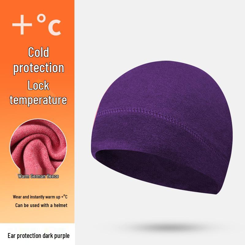 Fleece-Lined Windproof Cycling Hat with Ear Protection