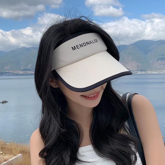 Sun Design Full Face Large Brim Hat Hollow-Top Coverage UPF50+ UV Protection