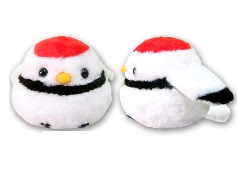 Amuse Fukufuku Kotori ST Tsurutan (Crane) Plush Toy Total Length 11cm 703255