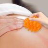 Manuelle Massagebürste für Frauen/Männer Ergonomisch Rund Kopfhaut Nacken Bein Schulter Füße