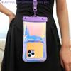 Transparent Mobile Phone Waterproof Bag IPX8 Swimming Waterproof Phone Bag  Swimming