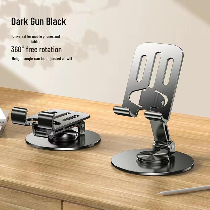 360° Rotating Foldable Aluminum Phone and Tablet Stand