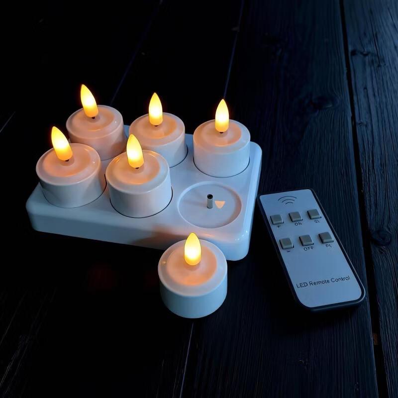 

Handun Rechargeable LED Flameless Candle Set