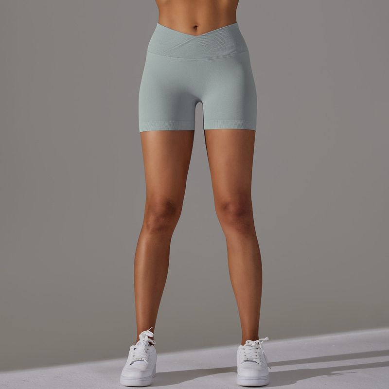 High Waist Hip Lifting and Belly Contracting Three Points Outwear Yoga Shorts