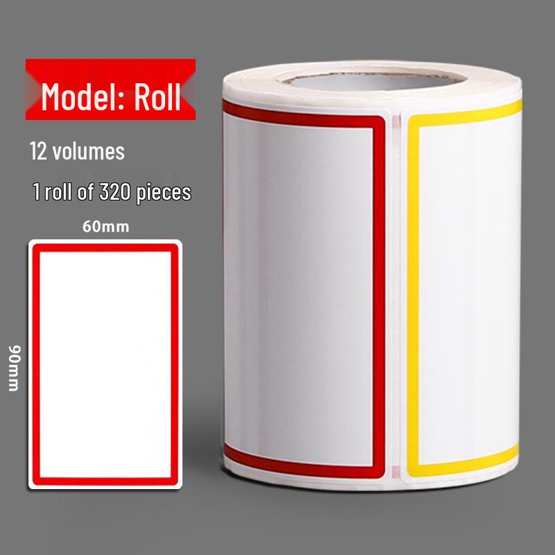 Self-Adhesive Label & Name Stickers for School & Warehouse Classification
