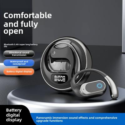 Earless OWS Bluetooth Earphones Sports Earphones with Long Life and Noise Reduction