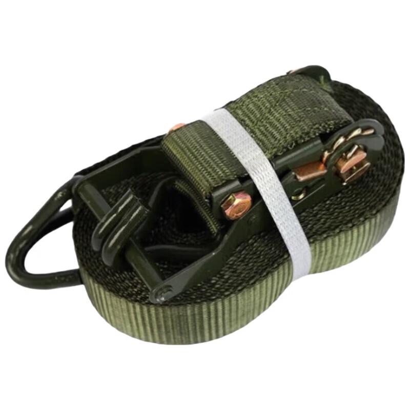 Li Jiu Hong Military Green Ratchet Tie-Down Strap