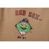 New Era Academy Renewal Series SS24 MLB Boston Red Sox Cartoon Embroidered Knit Wide-Leg Casual Pants Unisex pants Khaki 14187419