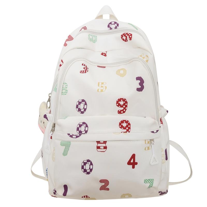 

Жіночий шкільний рюкзак з принтом