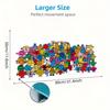 Mr. Men Little Miss Custom Name Large Size Mouse Pad Large Gaming Table Cushion Non-slip Laptop Tablet Big Mousepad XXL Mat Mini PC Playmat With Lock 