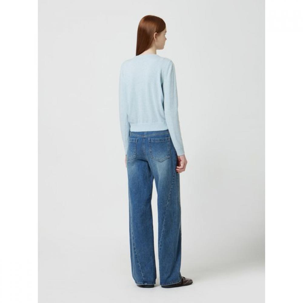 CC collect. Suéter de Bloque de Bufanda C254ksk038
