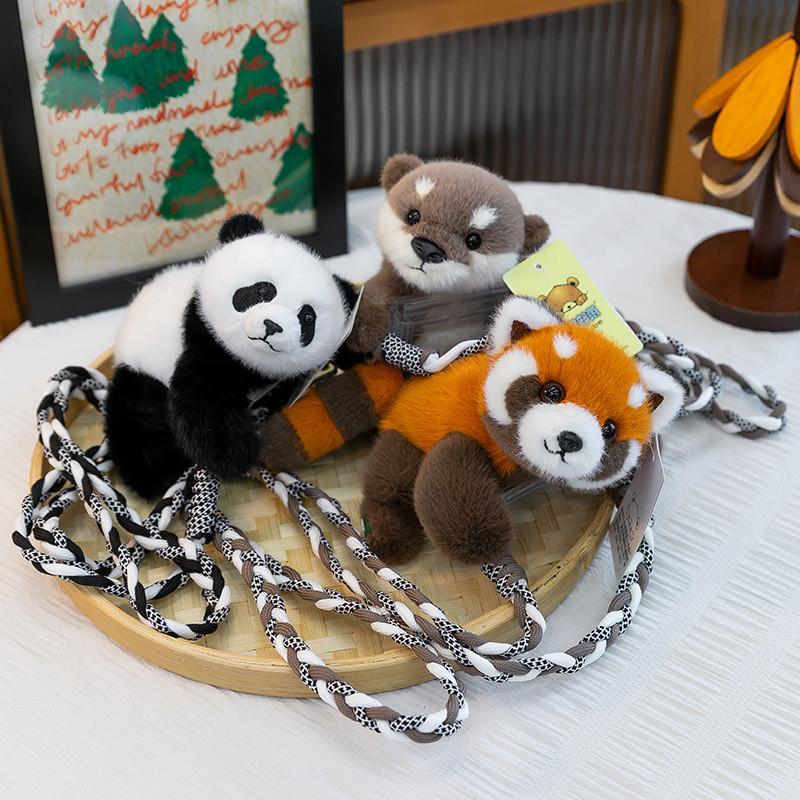 Panda Soft Plush Animal Cushion With Pp Cotton Filling For Home And Office Decor