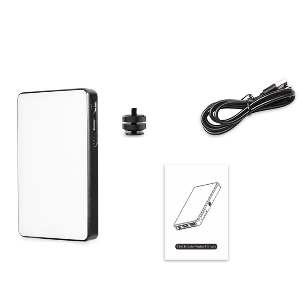 Bi-Color Portable Photography Fill Light with 3 Light Modes for Camera Tripod Selfie Stick Travel