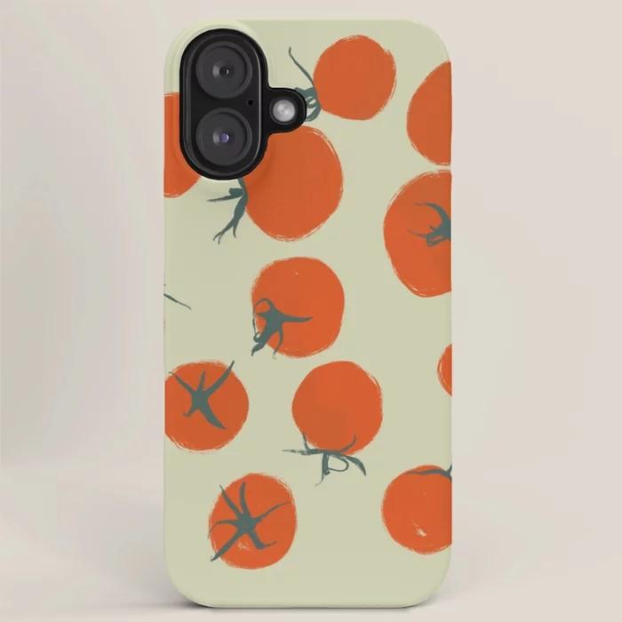 New Clmj Phone Case for iPhone 17 16 15 14 13 12 11 Air Pro Max Plus Luxury Cute Pomodoros Double-layer Back Cover