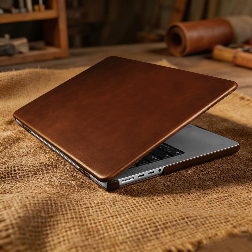 Waxed Leather Case for MacBook Pro