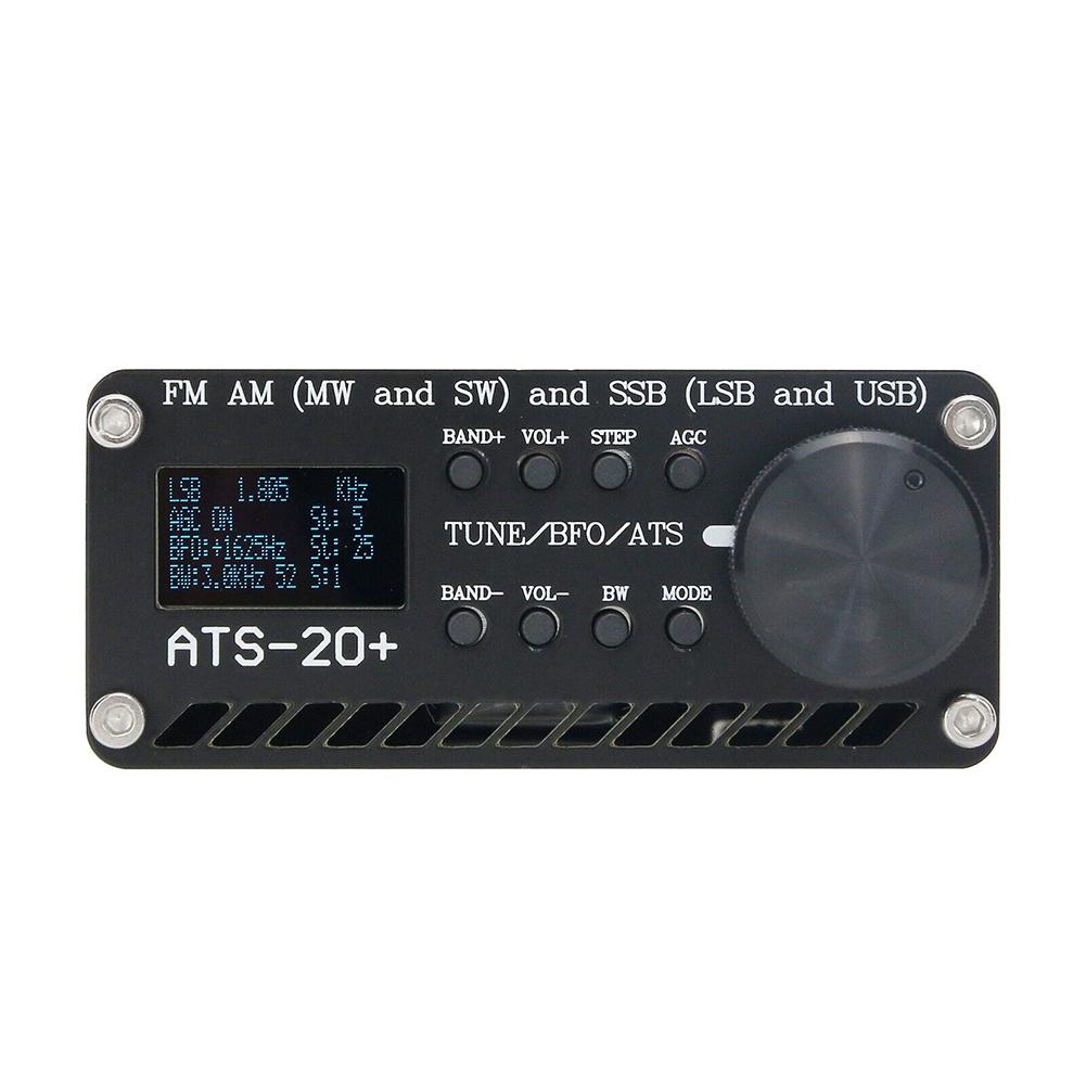 Indoor Radio Listening 89*107*41mm 3.50*4.21*1.61 Inches SI4732 Radio Receiver Full-Band Radio 22 Radio Bands Pre-Configured