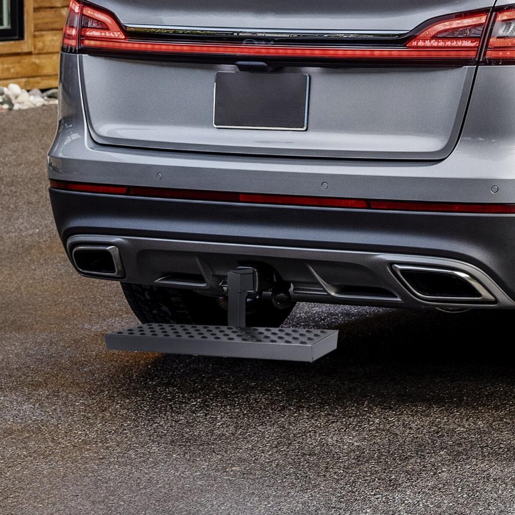 Hitch Step for 2" Receiver Universal Trailer Tow Rear Bumper Guard Steel