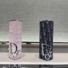 Dior Denim-Twill-Print-Lippenstifthülle, praktisch, tragbar und hochwertig