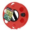 Takagi Gardening Cord Storage for storing and winding electrical extension electric fence and red Wheel, GCSW-110, cords, cords, strands, ropes,