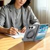 Non Slip Matte Finish Case Magnetic Folding Phone for IPhoneDuo, Hands Free Viewing with 360 Degree Wireless Charging Friendly Rotating Ring