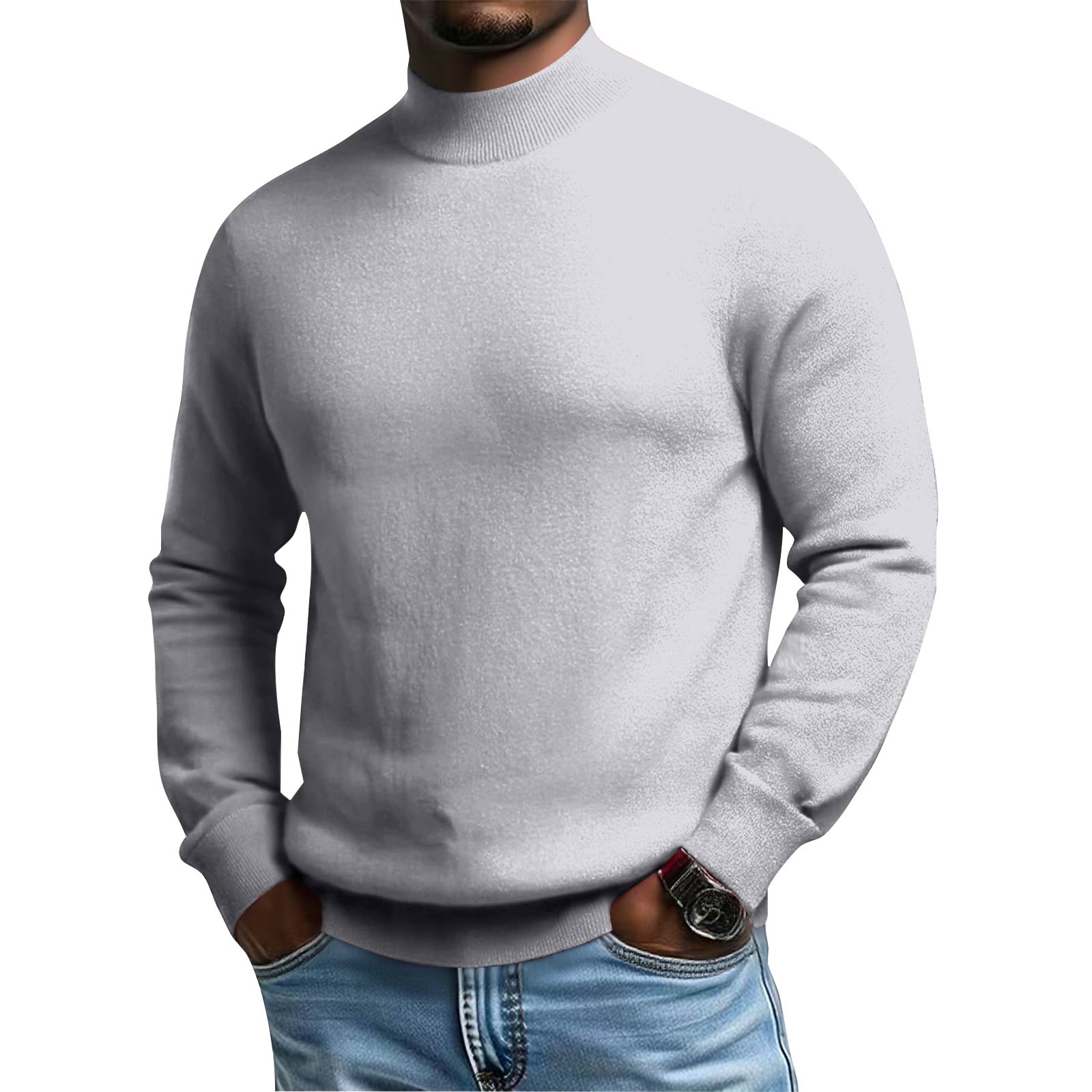 Women s Knit Long-Sleeve Top Casual Comfortable Long-Sleeve Blouse S