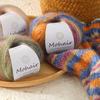 Gradient Mohair Soft Cotton Yarn For DIY Crochet Hand Knitting Yarn Segment Dyed Wool Yarn For Baby Sweater Hat Scarf