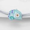 Charms Original Copper Plated Colorful Chameleon Beads Fit Bracelet Diy Fine Gift Women Delicate Jewelry Accessory