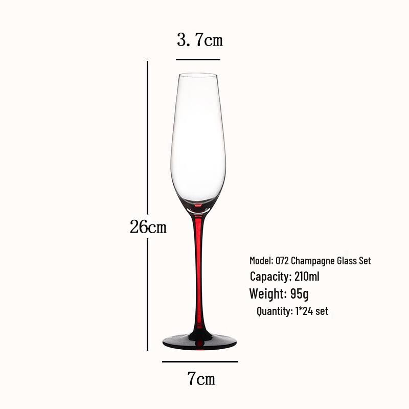 Shangqi Tall-Stem Champagne & Cocktail Glass