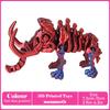 Tirannosauro Rex Stampato 3D Modello di Dinosauro Realistico Articolato Completamente Mobile Regalo di Compleanno Animali Realistici Decorazione da Scrivania