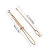 Drawstring Threaders Tweezers Rope Threader Clip Elastic Band Threader Tool Sewing Threading Tool For Sweatpants Hoodies