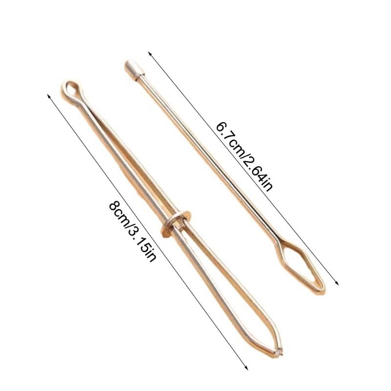 Drawstring Threaders Tweezers Rope Threader Clip Elastic Band Threader Tool Sewing Threading Tool For Sweatpants Hoodies