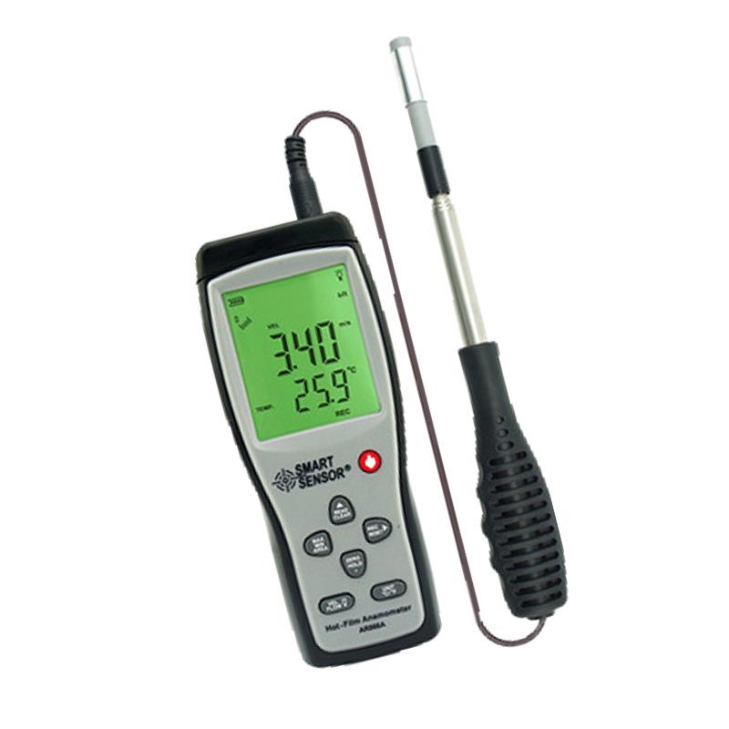 

Гонконгский CEM AR866 Высокоточный цифровой термоанемометр с термоанемометрическим датчиком, портативный