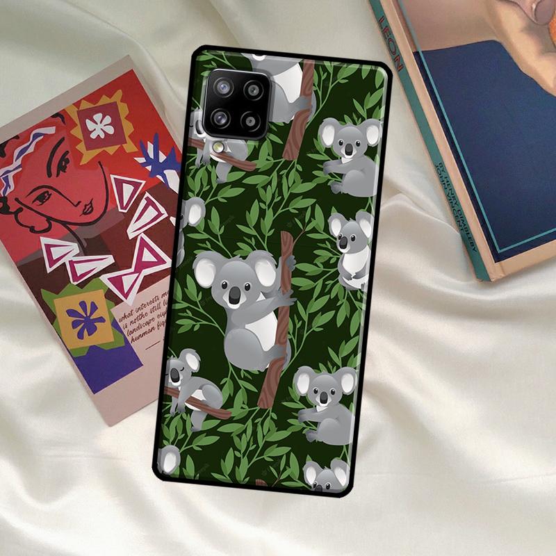 Cartoon Painting Animal Koala Case For Samsung Galaxy A56 A36 A06 A13 A53 A32 A12 A22 A52 A35 A26 A16 A55 A15 A54 A34 A14