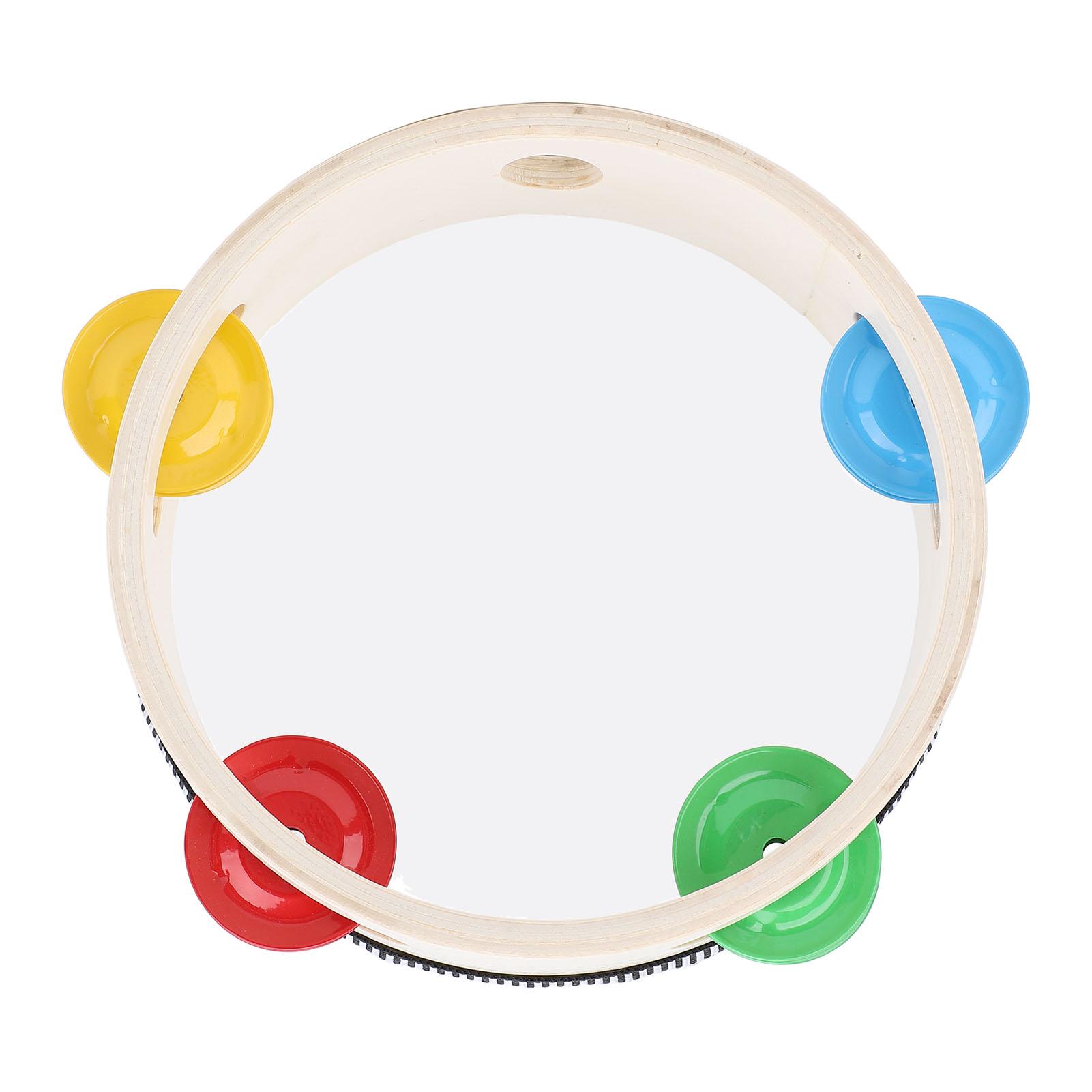 

Тамбурин барабан для детей и взрослых ручной музыкальный образовательный ударный инструмент 6 дюймов 6 Inch