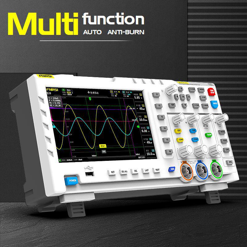 FNIRSI 1014D 100MHz Dual Channel Digital Oscilloscope with Signal Generator