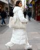 Large Capacity Simple Winter Women's Bag 2025 New Trendy Fashion Handbag One-shoulder Wool Foreign Style Tote Bag