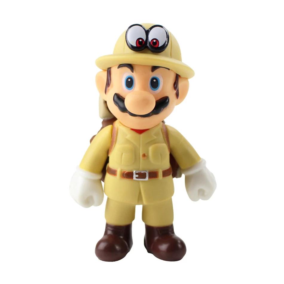 Super Mario Bros Zeichentrickfiguren Modell Geburtstagsgeschenk Anime Figuren Luigi Yoshi Mario Kreatives Sammlermodell Spielzeug.*