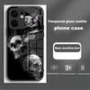 For Oppo Reno 13 12 Pro Case Cover Tempered Glass Phone Case Hard Fundas Coque For Oppo Reno13 Reno12 F Pro Protective Shell