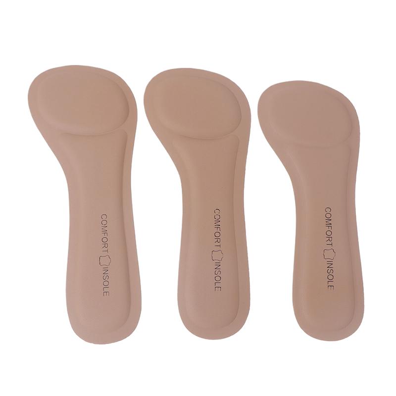 Sandals Insoles Self-Adhesive Non-Slip Women Shoes Pads Breathable High-Heeled Shoe Soft Cushion Sole Stickers Orthotics Inserts