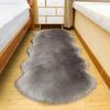 Tappeti Morbidi Irregolari per Camera da Letto Tappetini da Pavimento Peluche Tappeti in Lana Sintetica Soggiorno Salotto Soffice Tappeto da Comodino Cuscino per Divano