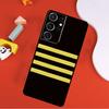 Airplane Pilot Epaulette Phone Case For Samsung Galaxy S25 Ultra S9 S10 S20 FE S21 S22 S23 S24 Plus S24 Ultra Cover