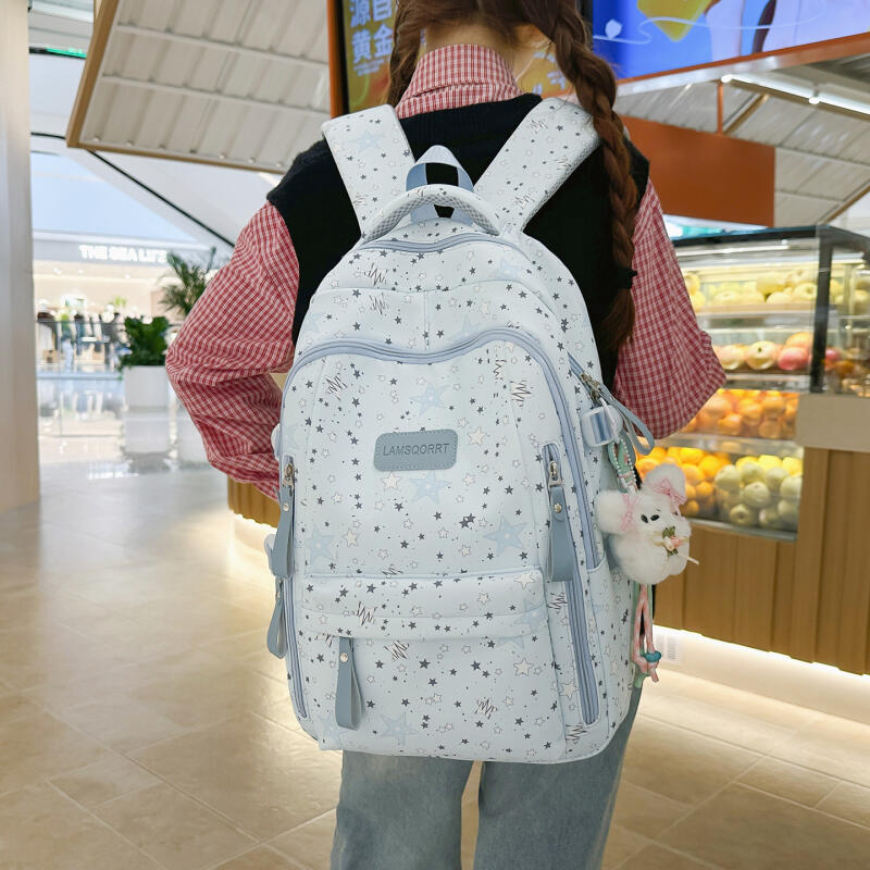 High School Students Large Capacity Backpack Student Schoolbag