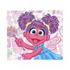 Sesame Street Cartoon Blanket Coral Fleece Plush Spring/Autumn Abby Cadabby Breathable Throw Blankets for Bed Bedroom Rug Piece
