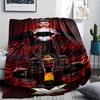 1 pièce Couverture en Flanelle Imprimée Max Verstappen, Haute qualité Toutes Saisons, Décoration d'Intérieur, Chaleur et Confort, Parfaite pour les Cadeaux de Noël