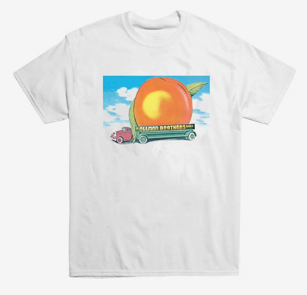 Allman Brothers Eat a Peach Eat a Peach T-Shirt Mens Womens Tees Top Print S-5XL Cotton 3XL