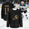Maglia da Hockey su Ghiaccio da Uomo con Logo Squalo Stampato in 3D, Traspirante e Asciugatura Rapida, Top a Maniche Lunghe per Appassionati Entusiasti Bambini
